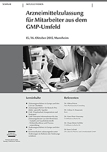 Arzneimittelzulassung für Mitarbeiter aus dem GMP-Umfeld