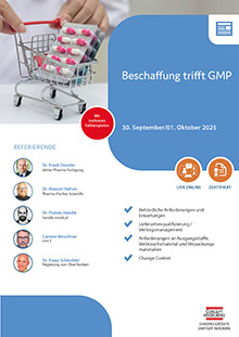 Beschaffung trifft GMP - Live Online Seminar