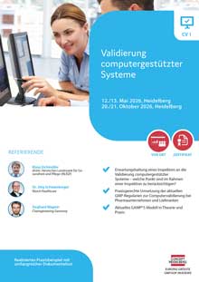 Validierung computergestützter Systeme (CV 1)
