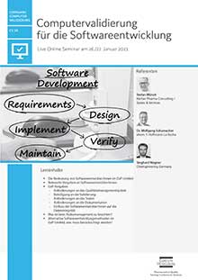 Computervalidierung für die Softwareentwicklung (CV 28) - Live Online Seminar