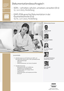 Dokumentationsbeauftragte/r <br>(D 2 + D 4)