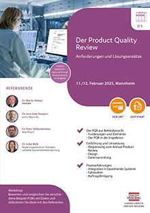 Der Product Quality Review (D 5)