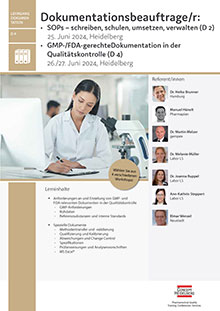 Dokumentationsbeauftragte/r  (D 2 + D 4)