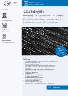 Full-day pre-course session Audit Trail Review