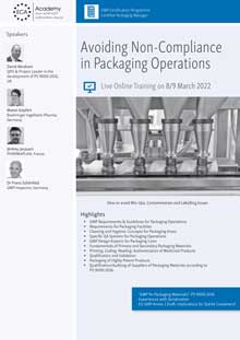 Avoiding non-Compliance in Packaging Operations - Live Online