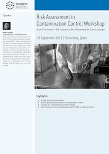 Risk Assessment in Contamination Control