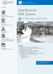 Clean Rooms and HVAC Systems - Live Online Training