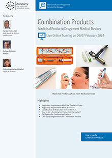 Combination Products - Live Online Training