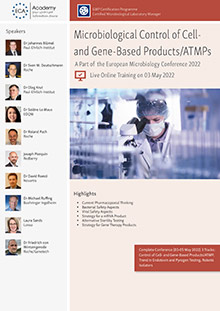 Microbiological Control of Cell- and Gene-Based Products/ATMPs