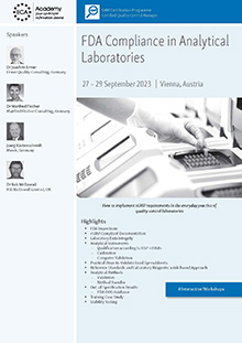 FDA Compliance in Analytical Laboratories