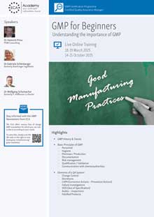 GMP for Beginners - Live Online Training