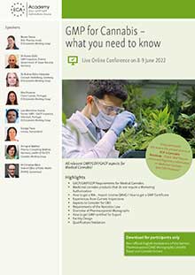 Live Online Conference: GMP for Cannabis – Regulatory-Post-Conference Im Auftrag der ECA Academy