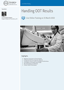 Handling OOT Results - Live Online Training