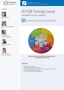 ICH Q8 Training Course - Live Online Training 
