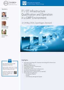 IT / OT Infrastructure Qualification and Operation in a GMP Environment<br>