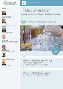 The Impurities Forum Part I and II - Live Online Training