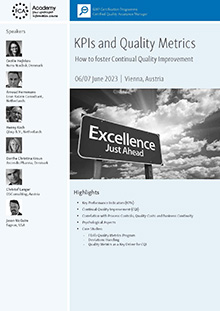 KPIs and Quality Metrics