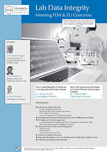 Lab Data Integrity, Part 2 PLUS GMP Data Governance Im Auftrag der ECA Academy