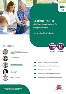 Leadauditor/in (FA 2)