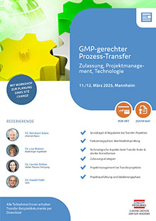 GMP-gerechter Prozess-Transfer