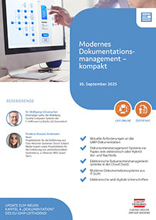 Modernes Dokumentationsmanagement kompakt - Live Online Seminar
