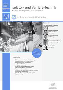 Isolator & Barriere-Technik (PT 33) - Live Online Seminar