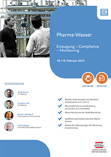 Pharma-Wasser - Live Online Seminar