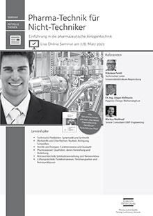 Pharma-Technik für Nicht-Techniker - Live Online Seminar