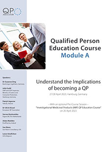 Qualified Person Education Course Module A PLUS IMP Pre-Course Session