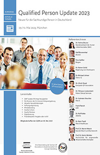 Mitgliedertreffen der German Qualified Person Association (GQPA) 