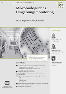 Mikrobiologisches Umgebungsmonitoring (S 6)