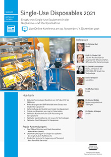 Single-Use Disposables - Live Online