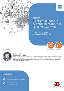 Richtiges Runden in der pharmazeutischen Qualitätskontrolle - Live Webinar