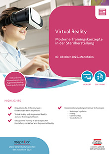 Virtual Reality – Moderne Trainingskonzepte in der Sterilherstellung