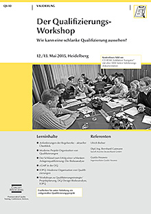 Der Qualifizierungs-Workshop - Wie kann eine schlanke Qualifizierung aussehen? (QV 10)